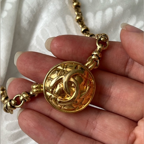 Vintage Chanel CC Necklace - Picture 10 of 16